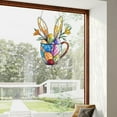 thumbnail image 5 of Kbndieu Easter Bunny Ornaments, Acrylic Stained Glass Sun Catcher Indoor/Outdoor Decor Window Hanging, Easter Tree Decorations for Home Garden Easter Gifts on Clearance, 5 of 6