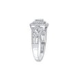 thumbnail image 4 of 1/2 Carat (Ctw  I2-I3, H-I) Diamond Halo Engagement Ring in 10K White Gold, 4 of 4