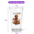 thumbnail image 5 of Hello Fall Vizsla Scarf Welcome Autumn with Leaves Pumpkins 16oz Pint Beer Glass Mug Vizslas Dog Lover Gifts Idea Beer Glasses Cup - 00011, 5 of 5