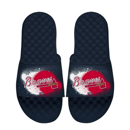 

Youth ISlide Navy Atlanta Braves Spray Paint Slide Sandals