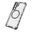 thumbnail image 5 of 2-in-1 Magnetic Phone Case for Samsung Galaxy S23 Plus, [Anti-fall] [Compatible with MagSafe] Shockproof Translucent Honeycomb Pattern Back Ultra Slim Protective Case for Samsung Galaxy S23 Plus,Black, 5 of 11