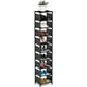 thumbnail image 1 of Vertical de 10 Niveles, Organizador de Zapatos Estrecho para Entrada o Clóset, Torre Alta y Delgada para Espacios Pequeños, Estante de Esquina – Blanco, 1 of 18