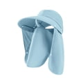 thumbnail image 3 of Sombrero de cubo Visera Ligero Impermeable pescador Yuyangstore Estilo D Azul claro, 3 of 8