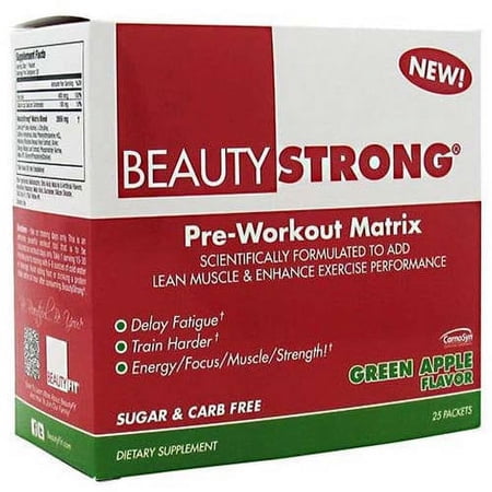 BeautyFit Green Apple Beauty Strong, 25 CT