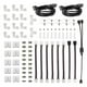 thumbnail image 3 of Conectores de tira de luz LED de 95 Piezas con Piezas de conector Cable conector divisor, 3 of 8