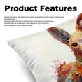 thumbnail image 2 of Floral Animal Velvet Throw Pillow Covers Set of 2 with Unique Patterns for Bed and Sofa, Available in 16x16, 18x18, and 20x20 Inches for Various Occasions, 2 of 6