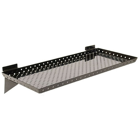 KC Store Fixtures A02025 Slatwall Shelf, 24