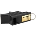 thumbnail image 4 of ABS Outdoor Whistle, Moistureproof Competition Whistle, Small Size And Lightweight High Definition Sound For Referees  Training Sports Black Gold, 4 of 8