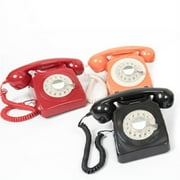GPO Retro GPO746IVR 746 Desktop Rotary Dial Telephone - Ivory [MISC ACCESSORY] Ivory