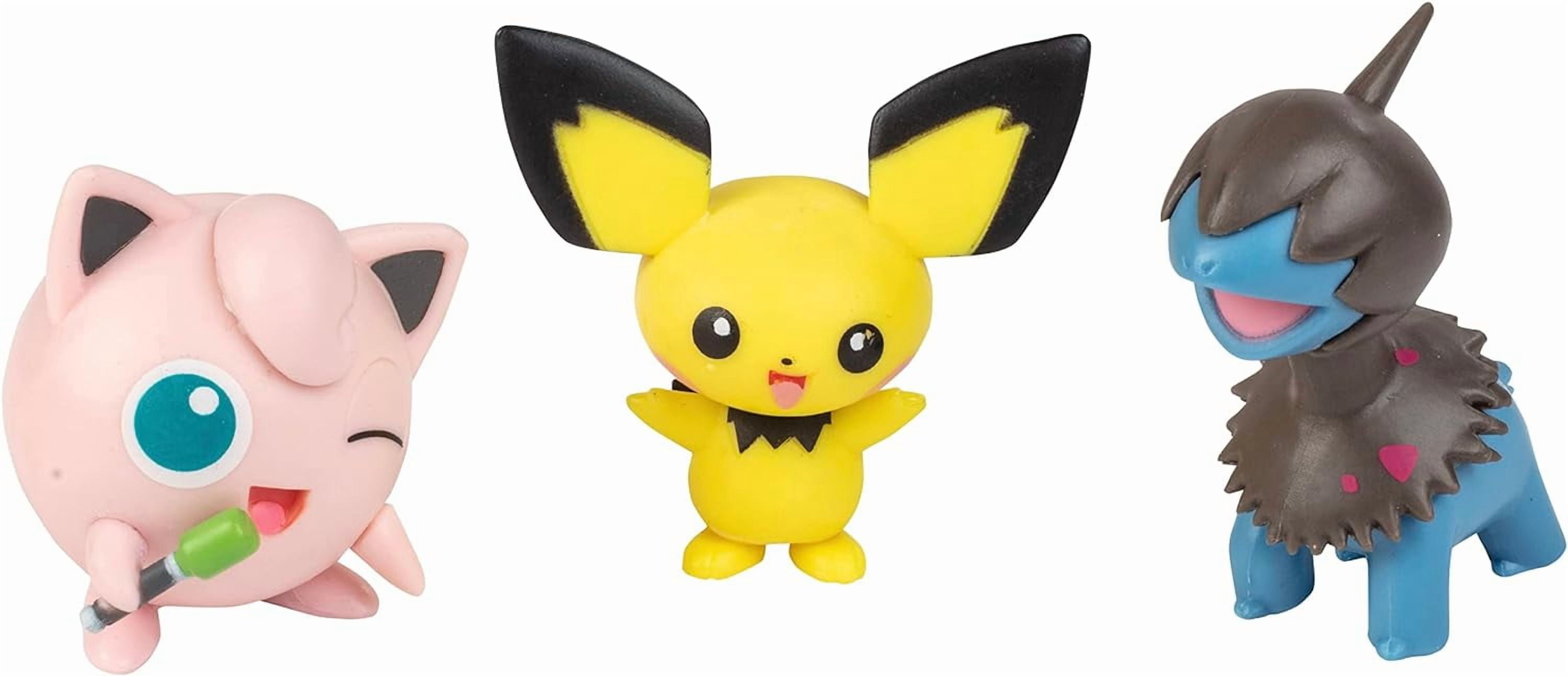 2 pack) Pokemon Battle Figure Toy Set, 6 Piece Playset - 2