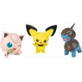thumbnail image 5 of (2 pack) Pokemon Battle Figure Toy Set, 6 Piece Playset - 2" Pichu, Yamper, Turtwig, Piplup, Chimcharm Deino - Generation 4 Diamond & Pearl Starters - Gift for Kids, Girls, Boys, 5 of 7