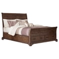 thumbnail image 3 of Elk Grove 4-piece Eastern King Storage Bedroom Set Vintage Bourbon, 3 of 5