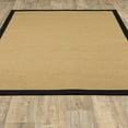 thumbnail image 6 of 7â€™x11â€™ Beige and Black Plain Indoor Outdoor Area Rug, 6 of 9