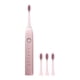 thumbnail image 4 of Fiudx Cepillo de Dientes Eléctrico, 4 Cabezales, 6 Modos de Limpieza, Ipx7 Resistente Al Agua, Batería de Larga Duración, Carga Rápida, Limpieza Profunda y Suave, Ideal para Viajes, Recargable Por Us, 4 of 6