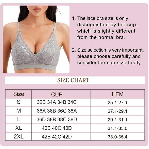 cup size comparison chart