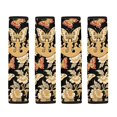 thumbnail image 5 of Chririnla Floral Butterfly Print Car Seat Belt Pads Comfortable Seat Belt Shoulder Pad Skin-Friendly Breathable Compatible with Sedan Auto, 5 of 8