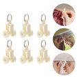 thumbnail image 4 of 20Pcs Curtain Track Rollers Household Curtain Runners Wheels Curtain Accessory, 4 of 9