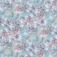thumbnail image 2 of Zelouf Zs1610N Print Hi Mutli Chiffon  , Sewing, DIY, Crafts Fabric by the Yard, 467Aqua/wine, 7 Yard, 2 of 2