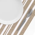 thumbnail image 3 of Fabstyles Broadway Stripe Cotton Table Runner, Washable Woven Table Runner for Dining, Kitchen, Coffee, and Patio Table, 3 of 4