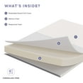 thumbnail image 2 of 8inch Mattress, King Size, Gray, Modern Contemporary Urban Design, Bedroom Master Guest Suite, 2 of 7