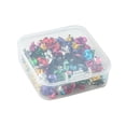 thumbnail image 2 of 150Pcs Aluminum 3D Rose Flower Tiny Metal Beads Mixed Color 9x5mm Hole: 1mm, 2 of 6