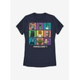 thumbnail image 1 of Minecraft 9 Character Boxup With Chicken Jockey Womens T-Shirt-S, 1 of 2