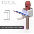 thumbnail image 3 of Tzumi PopSolo Wireless Bluetooth Karaoke Microphone (Rose Gold), 3 of 5