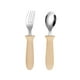 thumbnail image 1 of Juego de tenedor y cuchara para niños de acero inoxidable 304 con mango, juego de palillos de entrenamiento para cucharas para comer para bebés, tenedor y cuchara para niños de acero inoxidable, 1 of 6