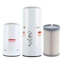 For CUMMINS ISX15 OIL CHANGE KIT LF14000NN, FF5776, K37-1029 Fuel Filter Kit