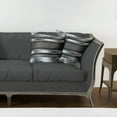 thumbnail image 7 of Ambesonne Grey Throw Pillow Cover 2 Pack, Realistic Vivid Plates, 24", Grey Taupe, 7 of 7