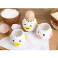thumbnail image 3 of Cute Chick Ceramic Egg Yolk White Separator, Food-Safe Dishwasher Safe Egg Divider, Mess-Free Baking Tool for Cake Meringue Cooking Kitchen Gadgets for Home Bakers, 3 of 4