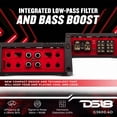 thumbnail image 3 of Amplificador de audio para coche DS18 G3600.4D de 4 canales, clase D, 3600 W, 3 of 7