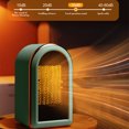 thumbnail image 5 of Nkmbld Electric Heater for Office, 1200W PTC Ceramic Heater with Heating and Fan Modes, Safe and Quiet Ceramic Heater Fan for Office Bedroom Bathroom, Green, 5 of 8