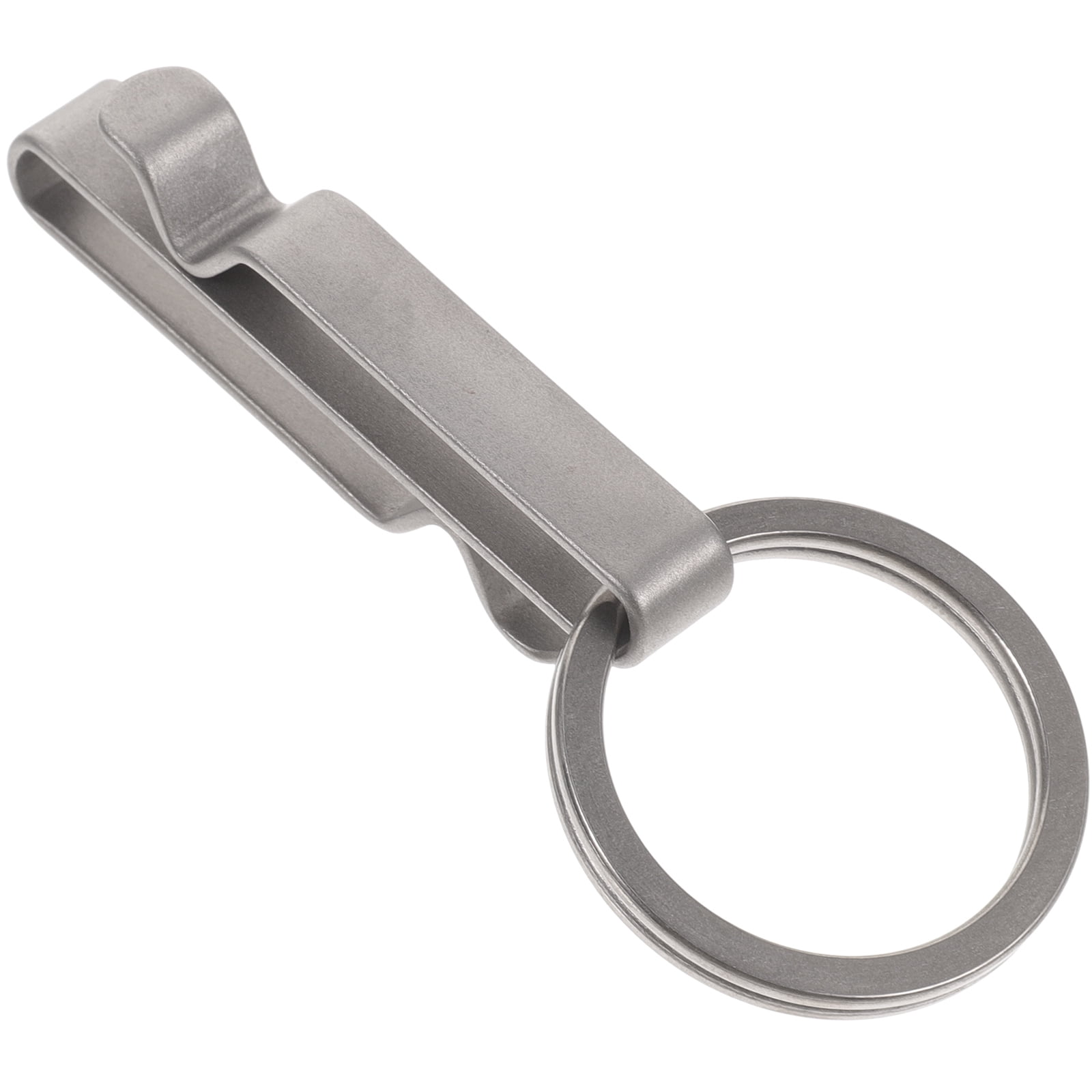 Worgeous 3pcs Key Ring Clip Titanium Carabiner Clip Key Chain Heavy Duty Belt Accessory