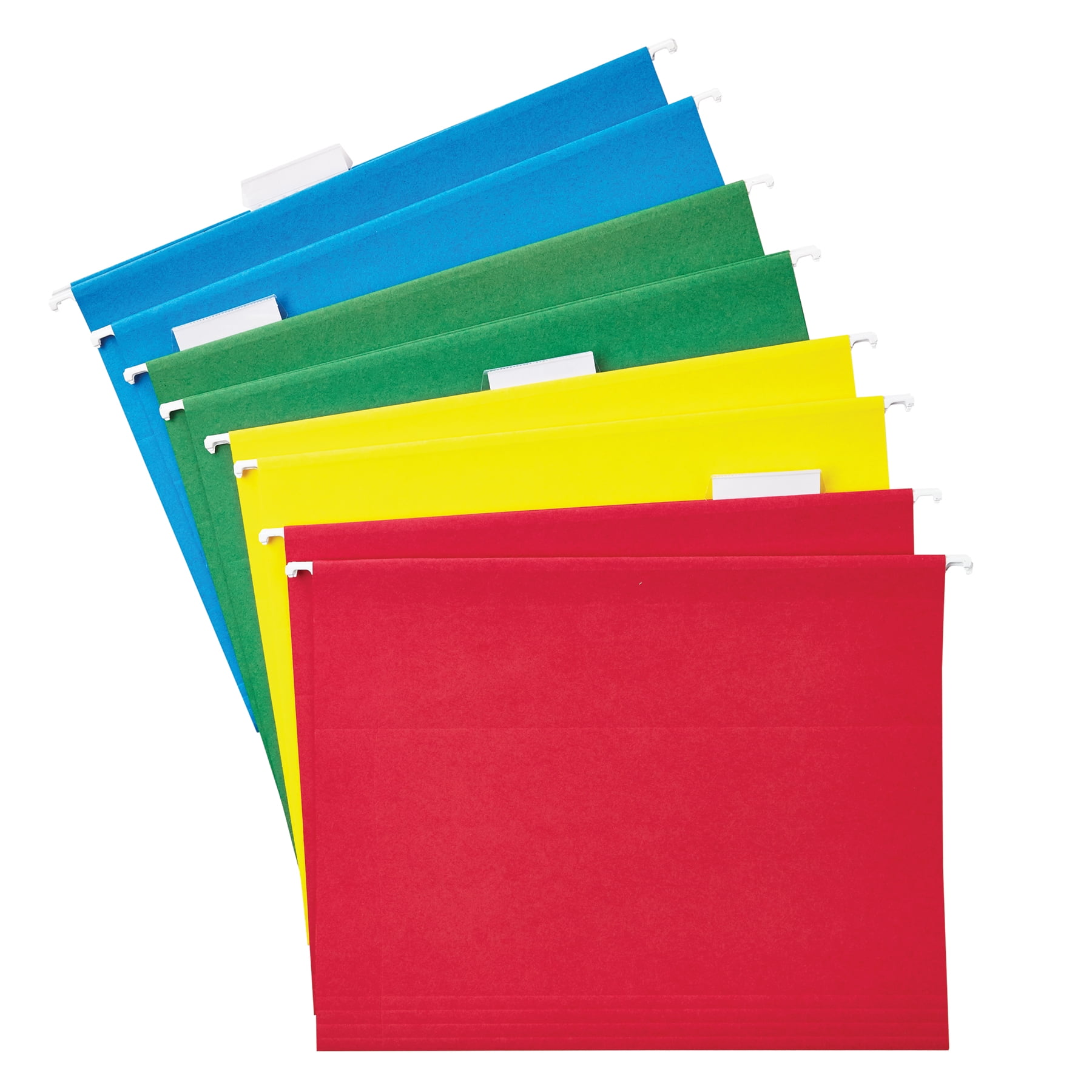 Pen+Gear Letter Size Hanging File Folders, 25 Count, Assorted Colors