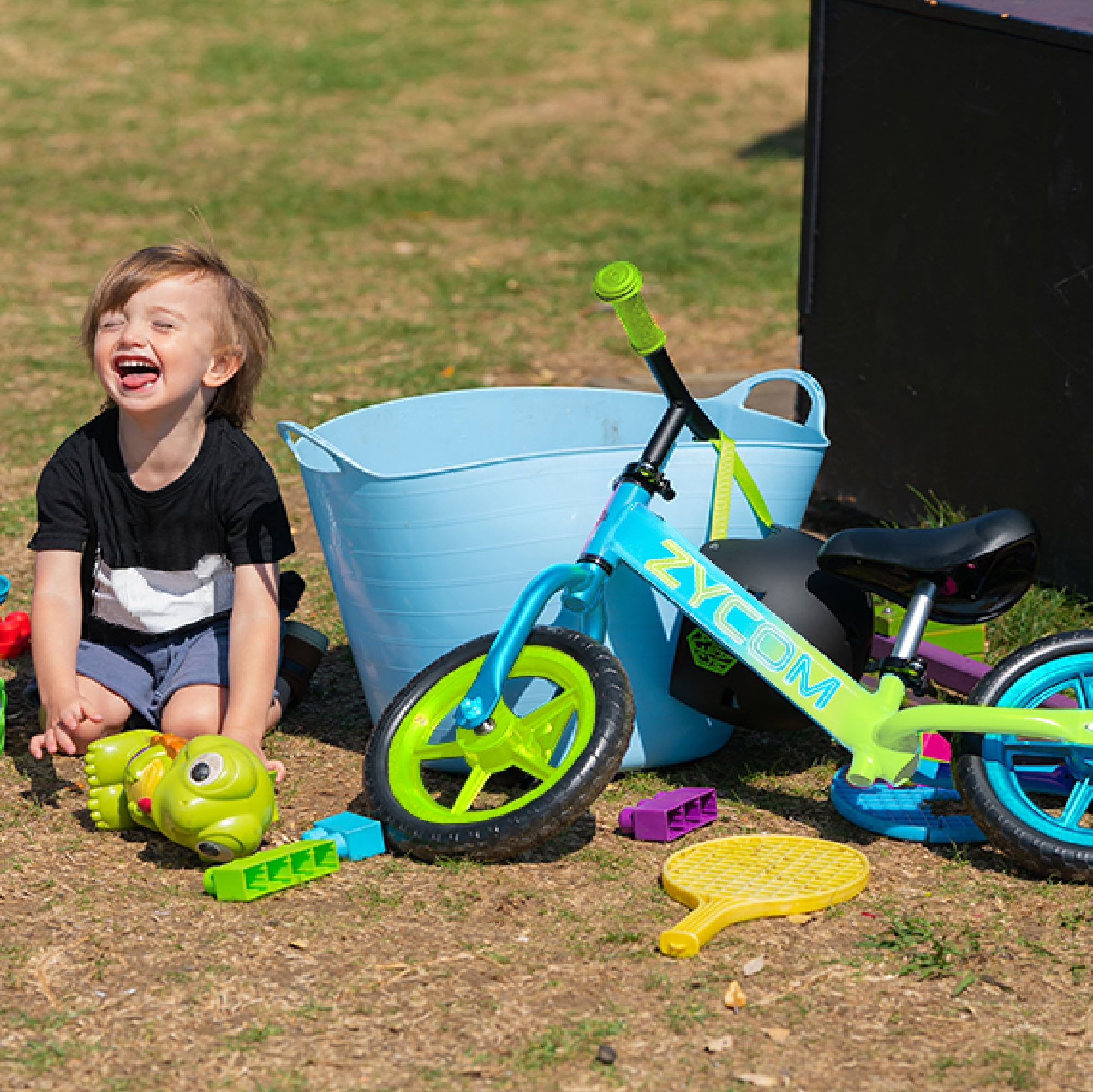 Balance Bike With Helmet