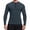 Q135 Dark Gray, variant on Mens Athletic Quarter Zip Workout Shirts Long Sleeve Compression Base Layer Tops Lightweight Moisture Wicking Gym Running Sportswear Training Fitness Activewear Blue,M