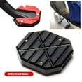 thumbnail image 3 of Motorcycle Bike Kickstand Extender Foot Side Stand Extension Pad Support Plate, 3 of 7