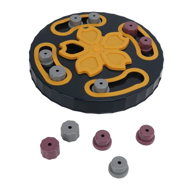 Juego de rompecabezas de juguete, juguetes de rompecabezas para perros, juguete interactivo colorido para perros, juego de rompecabezas de golosinas interactivo, funcionalidad de alta precisión