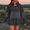 Black, variant on Women Hoodie Women Pullover Sweatshirt Long Sleeved Pockets Drawstring Pullover Print Soft Casual Oversized Tops Lady Gym Workout Fall Winter Wear Pink