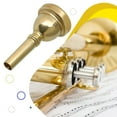 thumbnail image 2 of destyer Embouchure de Trombone Alto 12C en Alliage de Cuivre Petite Tige Accessoires d'Instrument de Musique, 2 of 8