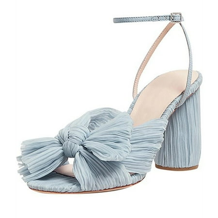 

SySea Fashion Bownot Patchwork Women Party High Heels Shoes Lady Stiletto Pumps