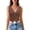 Brown Tank Tops, variant on Women Tank Tops Summer Sleeveless V-Neck Solid Color Lace Trimmed Slim Fit Back Detail Button Front Camisole Tops Breathable Female Camis