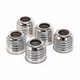 thumbnail image 1 of 5-Pack E27 to E14 Lamp Base Converter Adapter Socket Large to Small Screw Socket Universal for Energy-Saving Lamps/LED Bulbs Made of High-Quality Cera, 1 of 4
