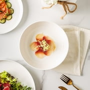Stone Lain Gabrielle 12-Piece Dinnerware Set Bone China, White