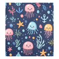thumbnail image 6 of Yayeee Magnetic Dishwasher Cover for The Front Decoration Home Kitchen Machine Sticker Protector, Yellow Jellyfish, 6 of 6