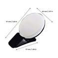 thumbnail image 3 of SUTENGDA Led Light Mask Cell Phone Battery Selfie Light for Phone with 3 Light Temperatures LED Light Cell Phone Laptop Photography Lighting Clip on Rechargeable Led Photography Lighting, 3 of 7