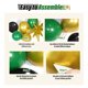 thumbnail image 3 of Kit de arco de globos FOTIOMRG verde y dorado con globos en forma de estrella, 3 of 7
