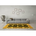 thumbnail image 3 of Ahgly Company Indoor Rectangle Oriental Yellow Industrial Area Rugs, 8' x 12', 3 of 4