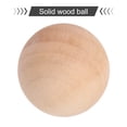 thumbnail image 6 of 30mm/40mm/50mm/60mm Craft Wood Balls DIY Crafting Projects Customizable Wood Balls 2024 New Natural Wooden Crafting Balls, 6 of 12